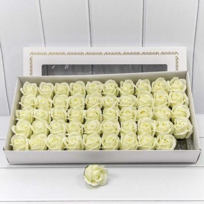 Декоративный цветок-мыло 'Роза' Шампань 5.5*4 см 440828