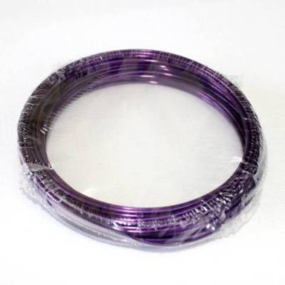 Проволока флористическая в кольцах 2 мм/12 м 100 г Темно-фиолетовый