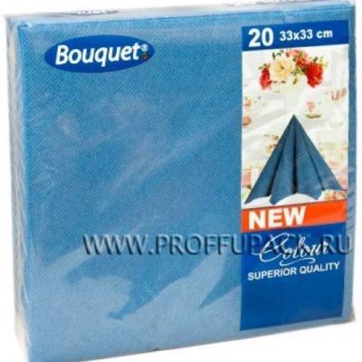Салфетки бумажные 33*33 см DBC Синие 2 сл 20 л