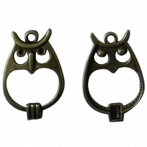 Аксессуар для декора метал Совушка 24*34*3 мм 53388