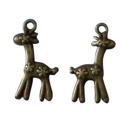 Аксессуар для декора метал Жирафик 18*30*5 мм 53380