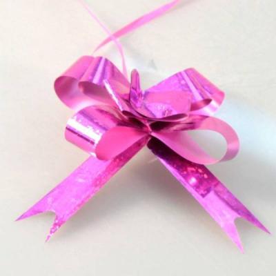 Бант-бабочка 1.2*26 см Голография 10 шт/уп 51410