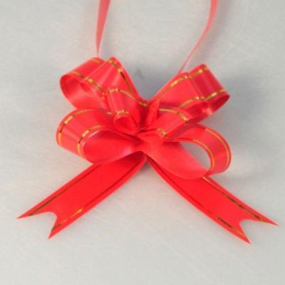 Бант-бабочка 5*89 см Золотая полоса 10 шт/уп 51430