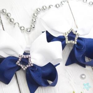 Бант для волос на резинке Arco Carino (пара) 120338