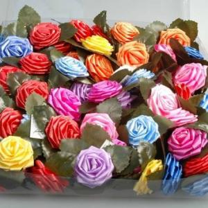 Бант-роза №2 38 мм 100 шт/уп 53749