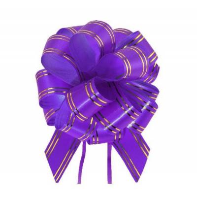 Бант-шар 1.8 см С золотой полосой 44797