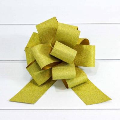 Бант-шар 5 см Блеск Золото 446873