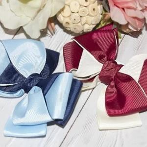 Бантик для волос на резинке Arco Carino (цена за штуку) 12-127