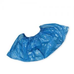 Бахилы полиэтиленовые голубые 50 шт в упаковке Особые Цена за упаковку