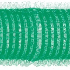 Бигуди h10551-20 на липучке harizma 20*63 мм, зеленые 12 шт