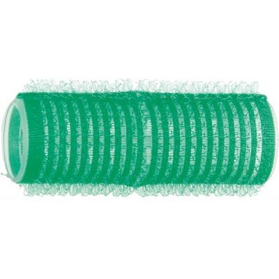 Бигуди h10551-20 на липучке harizma 20*63 мм, зеленые 12 шт