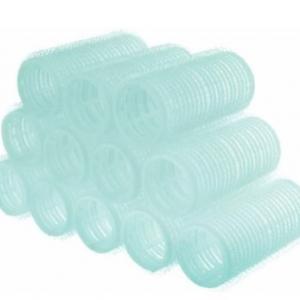 Бигуди Weisen 199263 голубые на липучке 28*63 мм 12 шт