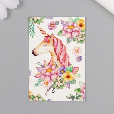 Бирка картон 