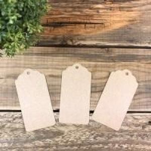 Бирка крафт 9.5*4.5 см ЦЕНА ЗА ШТУКУ (в уп. 10 шт) 569970