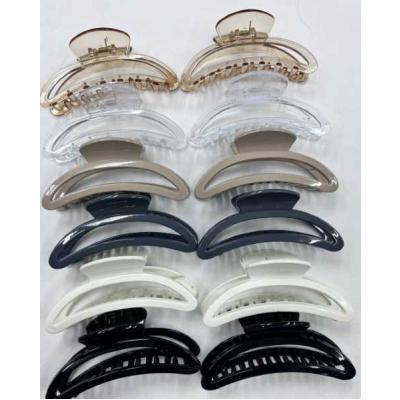 Большая пластиковая заколка-краб 