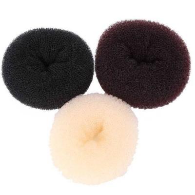 Бублик для создания пучка 8 см белый/черный/коричневый (Цена за штуку) 12901