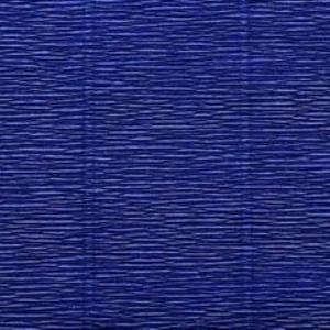 Бумага гофрированная 49121555 темно-синяя Италия 50 см*2.5 м 180 г