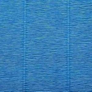 Бумага гофрированная 49121557 васильковая Италия 50 см*2.5 м 180 г