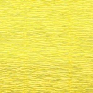 Бумага гофрированная 49121575 лимонная Италия 50 см*2.5 м 180 г