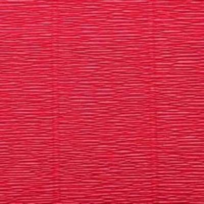 Бумага гофрированная 49121582 алая Италия 50 см*2.5 м 180 г