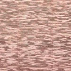 Бумага гофрированная 491216131 серо-розовая Италия 50 см*2.5 м 180 г