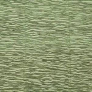 Бумага гофрированная 491226138 оливковая Италия 50 см*2.5 м 180 г