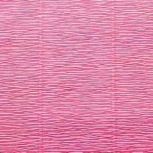 Бумага гофрированная 620971 розовая Италия 50 см*2.5 м 140 г
