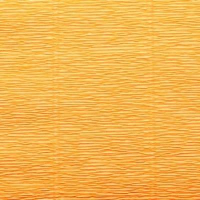 Бумага гофрированная 620976 светло-оранжевая Италия 50 см*2.5 м 140 г