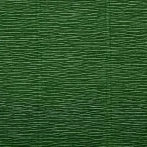 Бумага гофрированная 620991 зеленая Италия 50 см*2.5 м 140 г