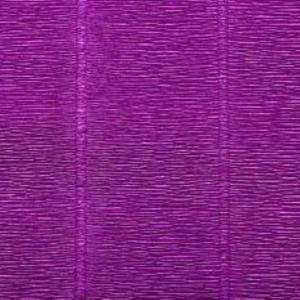 Бумага гофрированная 620993 фиолетовая Италия 50 см*2.5 м 140 г