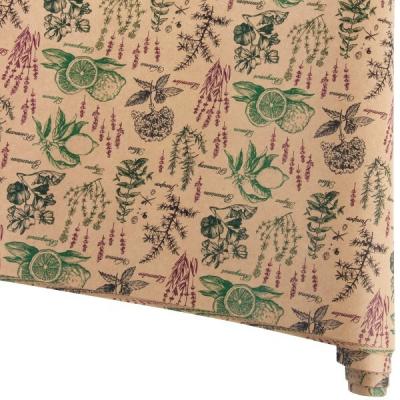 Бумага крафт 70*100 см Гербарий 10 л/уп 550455