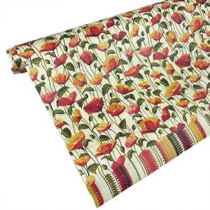 Бумага упаковочная глянцевая 70*100 см Дизайнерская 