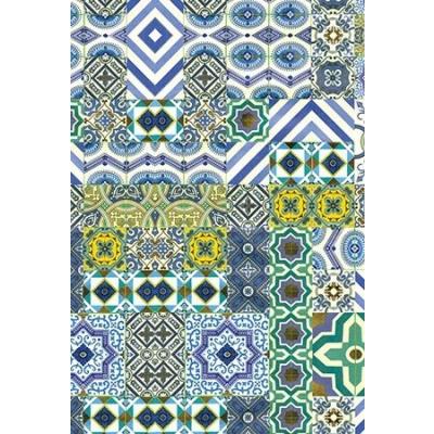 Бумага упаковочная глянцевая 70*100 см Польша в рулоне абстракция № 2 25 л/уп 80 г/м2 535960