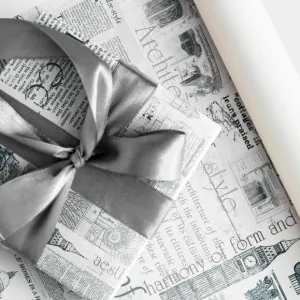 Бумага упаковочная глянцевая Архитектура 70 см*10 м 514210