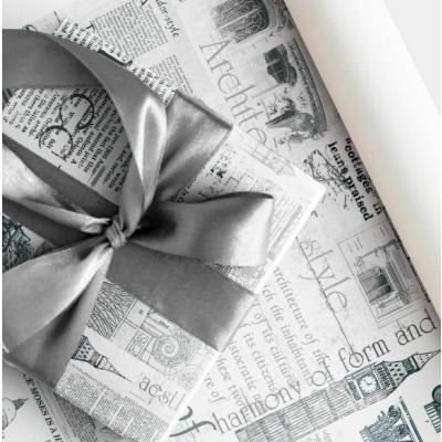 Бумага упаковочная глянцевая Архитектура 70 см*10 м 514210