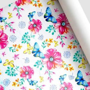 Бумага упаковочная глянцевая Мальва 70*100 см 513967