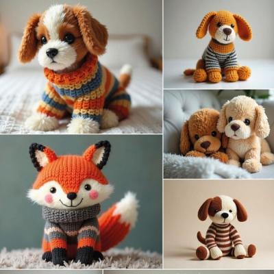 Бумага упаковочная глянцевая Мягкие животные 70*100 см 10 л/уп 441729