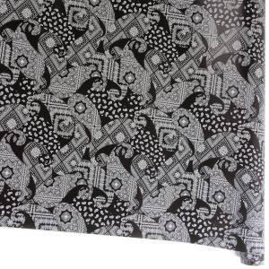 Бумага упаковочная глянцевая Ночной пейсли 70*100 см 10 л/уп 550243