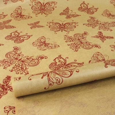 Бумага упаковочная крафт 