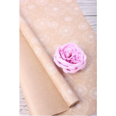 Бумага упаковочная крафт в рулоне 70 см*10 м 