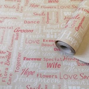 Бумага упаковочная крафт в рулоне 70 см*10 м Romantic 49528