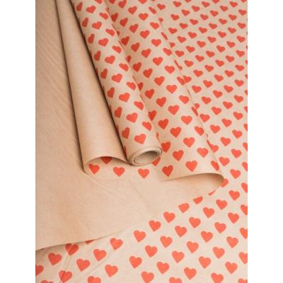 Бумага упаковочная крафт в рулоне 70 см*10 м 