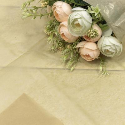 Бумага упаковочная тишью 50*66 см Темно-бежевый 10 листов 441535