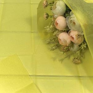 Бумага упаковочная тишью 50*66 см Желтый 10 листов 441237