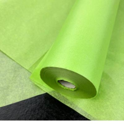 Бумага упаковочная тишью 51 см*120 м Зеленое яблоко 17 г/м2 49191001