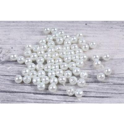 Бусины жемчуг 14 мм 100 г Белый 271489