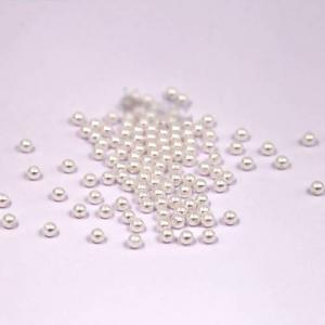 Бусины жемчуг 6 мм 100 г Белый 27113