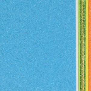 Фоамиран 30*20 см 2 мм Ассорти с блестками 10 шт/уп, цена за упаковку