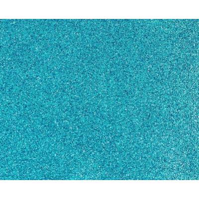 Фоамиран 30*20 см 2 мм Бирюзовый с блестками 10 шт/уп, цена за упаковку