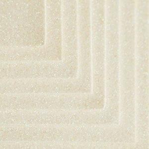 Фоамиран 30*20 см 2 мм Молочный с блестками 10 шт/уп, цена за упаковку